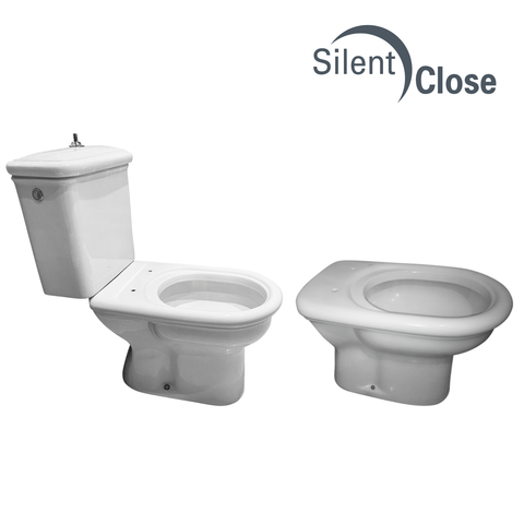 Alia Globo Compatible Toilet Seat - Dureline Cushioned 'SC'