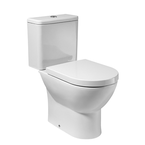 Toilet Seat Compatible with Atis Roca - Woodline Oak