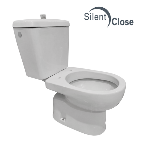 Toilet Seat Compatible with Bahia Sangra - Woodline Lacquered Cushioned 'SC'