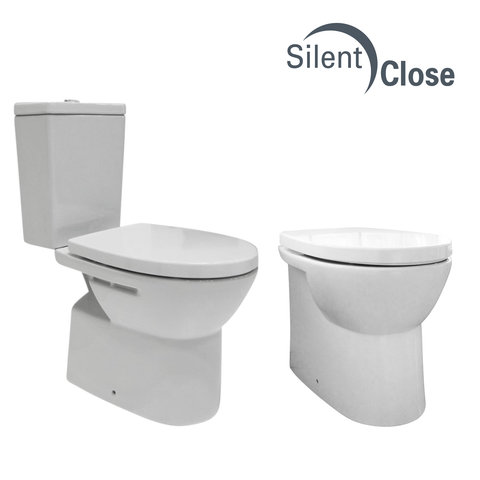 WC Seat Compatible Easy Sanindusa - Unisan - Ecoline Cushioned 'SC'