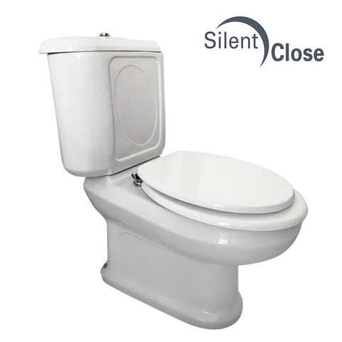 Toilet Seat Compatible with Elegance Valadares - Ecoline Cushioned 'SC'