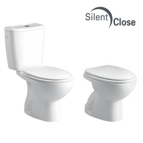 Toilet Seat Compatible with Elia Gala - Woodline Lacquered Cushioned 'SC'