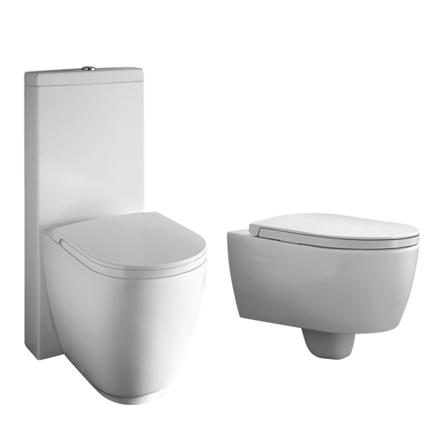 Compatible Fusion Hatria Round Toilet Seat - Ecoline