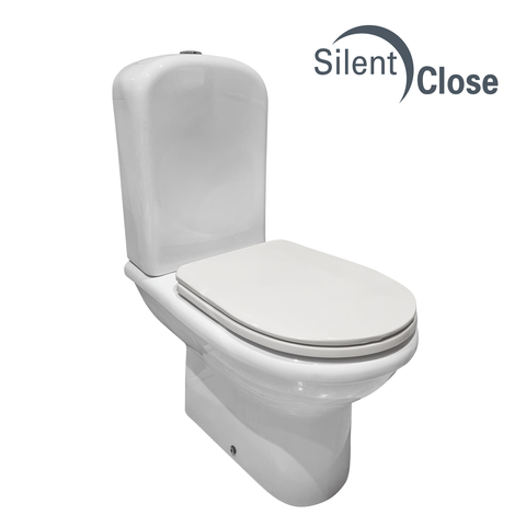 Toilet Seat Compatible with Futura Delta - Dureline Cushioned 'SC'