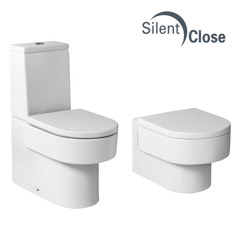 Toilet Seat Compatible with Happening Roca - Woodline Lacquered Cushioned 'SC'