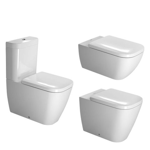 Compatible Toilet Seat Happy D.2 Duravit V.2- Ecoline