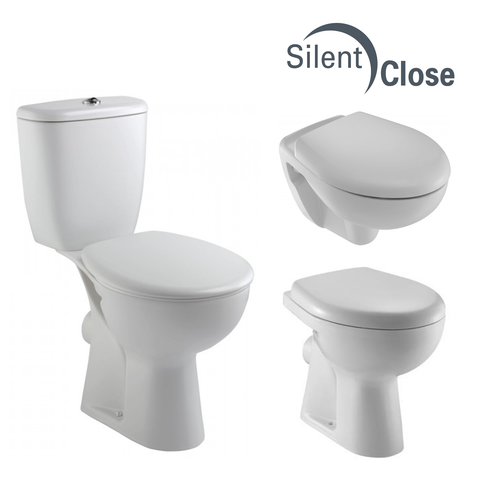 Toilet Seat Compatible with Huno Jacob Delafon - Ecoline Cushioned 'SC'