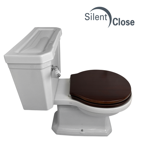 Compatible Toilet Seat Javea Sanindusa - Unisan - Woodline Lacquered Cushioned 'SC'