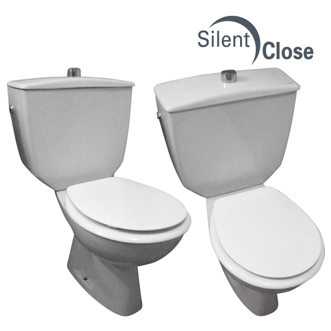 WC Seat Compatible Lucerne Roca - Ecoline Cushioned 'SC'