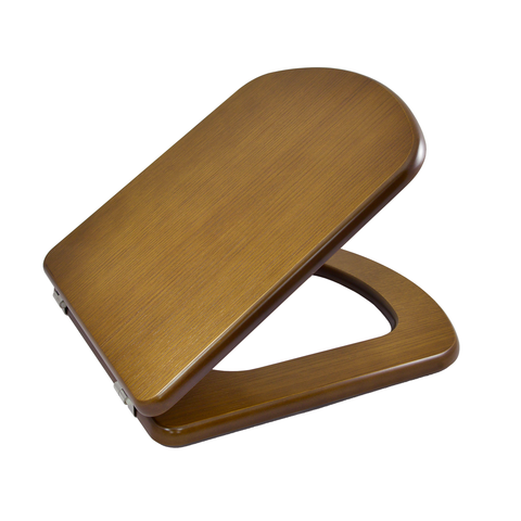 Smart Gala Compatible Toilet Seat - Woodline Oak