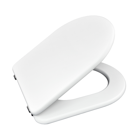 Toilet Seat Compatible with Bali Fossil Natura Normal and Suspended - Woodline Lacquered