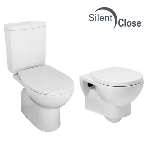 Toilet Seat Compatible with Opus Valadares - Ecoline Cushioned 'SC'