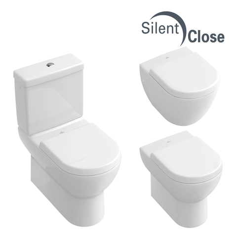 Tapa WC Compatible Subway Villeroy & Boch - Ecoline Amortiguada 'SC'