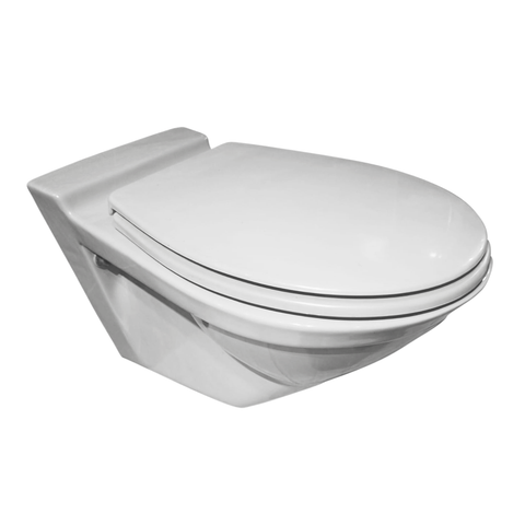 Compatible Toilet Seat Suspended Ta Bleeds - Dureline