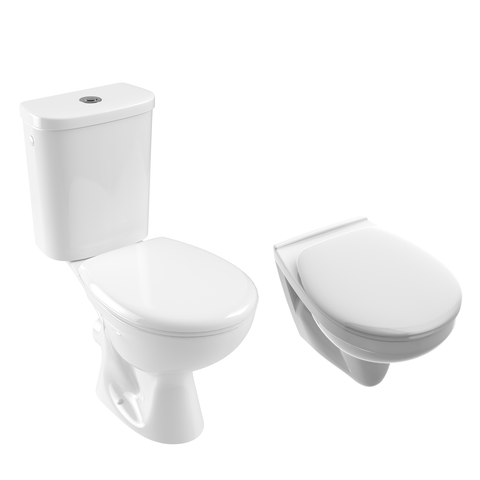 Tapa WC Compatible Volta Plus Villeroy & Boch - Woodline Roble