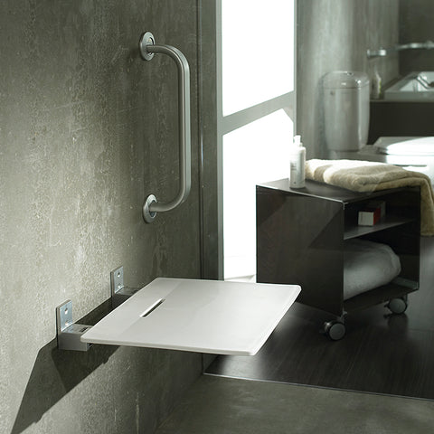 Solid Wall Mounted Folding Shower Seat