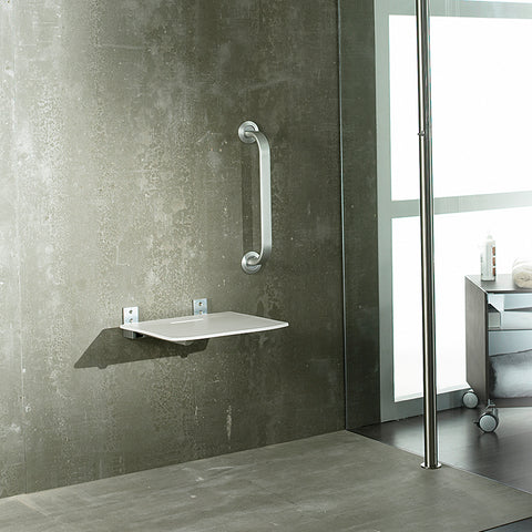 Solid Wall Mounted Folding Shower Seat